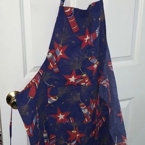 NWT! Fireworks Celebration Apron